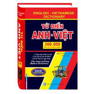 Sách - Từ điển Anh Việt 300000 Mục từ và định nghĩa (bìa cứng)