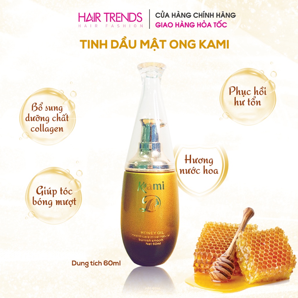 Tinh dầu dưỡng tóc chiết xuất mật ong-hương nước hoa Kami