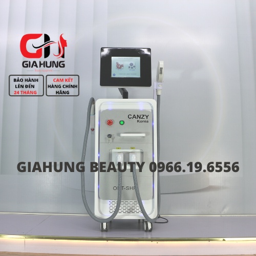 Máy Laser xoá xăm và triệt lông Canzy Korea chính hãng