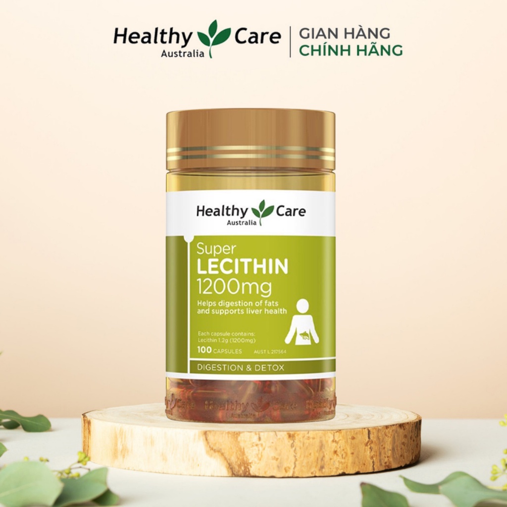 Mầm Đậu Nành Điều hòa Nội Tiết Healthy Care Super Lecithin 100 viên