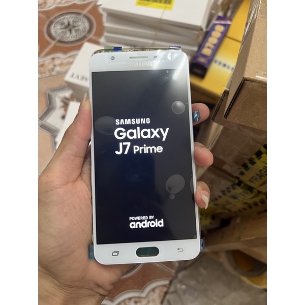 Màn Hình samsung J7 Prime G610 zin full bộ mầu đen / trắng