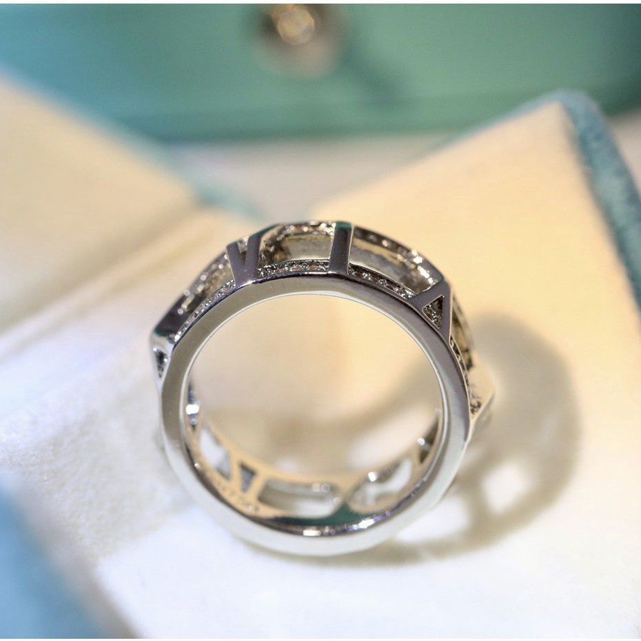 Nhẫn Thép Titan 18k Chống Thấm Nước Và Mồ Hôi Thời Trang Chất Lượng Cao Cho Cặp Đôi