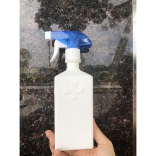 Chai y tế 500ml đựng nước sát khuẩn, khử trùng