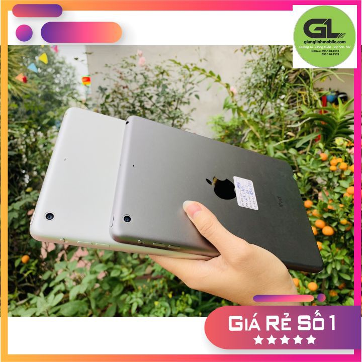 Máy tính bảng ipad mini 2 chính hãng bảo hành 6 tháng - 1 đổi 1 trong 30 ngày | BigBuy360 - bigbuy360.vn