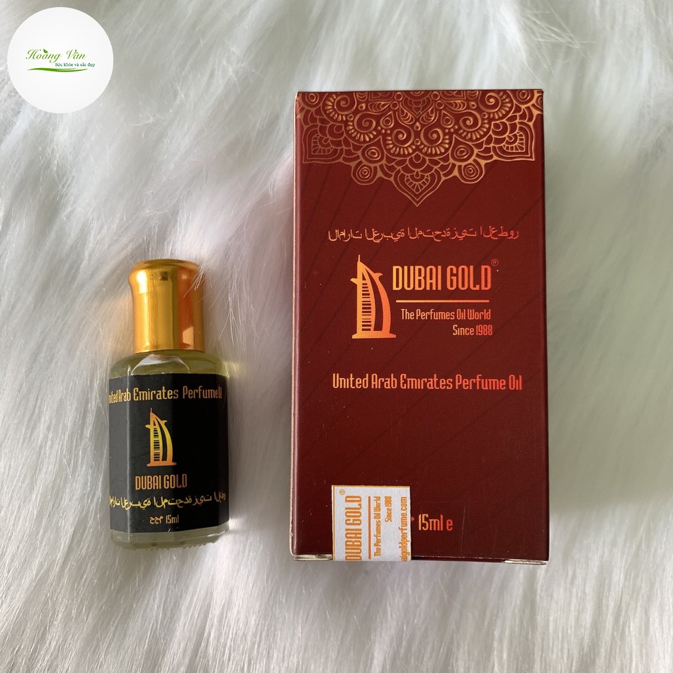 Tinh dầu nước hoa Dubai - Dung tích 5ml 15ml 17ml - Tặng kèm chai vial 2ml hương tùy chọn