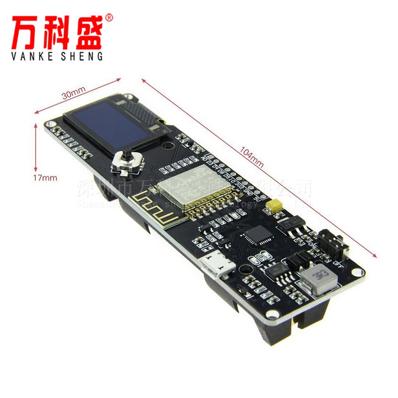 ESP8266 NODEMCU với bảng phát triển nhiệt độ và độ ẩm mở rộng 0,96 OLED với bảng phát triển độ ẩm và nhiệt độ mở rộng Trạm thời tiết WIFI