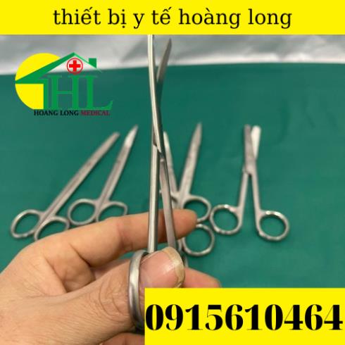 Kéo Cong 2 Đầu Tù - Kéo Y Tế Các Size GOLDSUN Pakistan