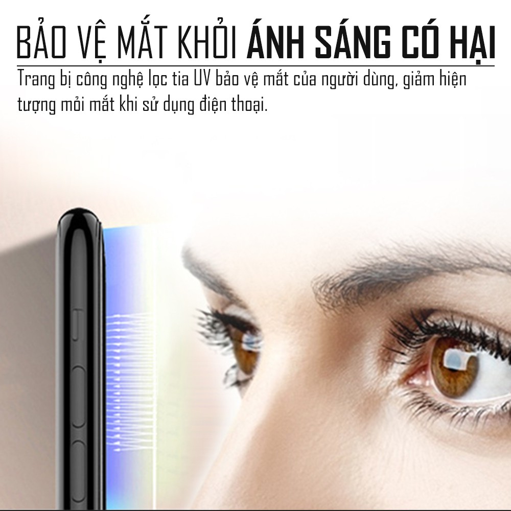 [FREESHIP ĐƠN 50K] Kính cường lực điện thoại Samsung Galaxy A9 pro - Full màn hình - màu Đen