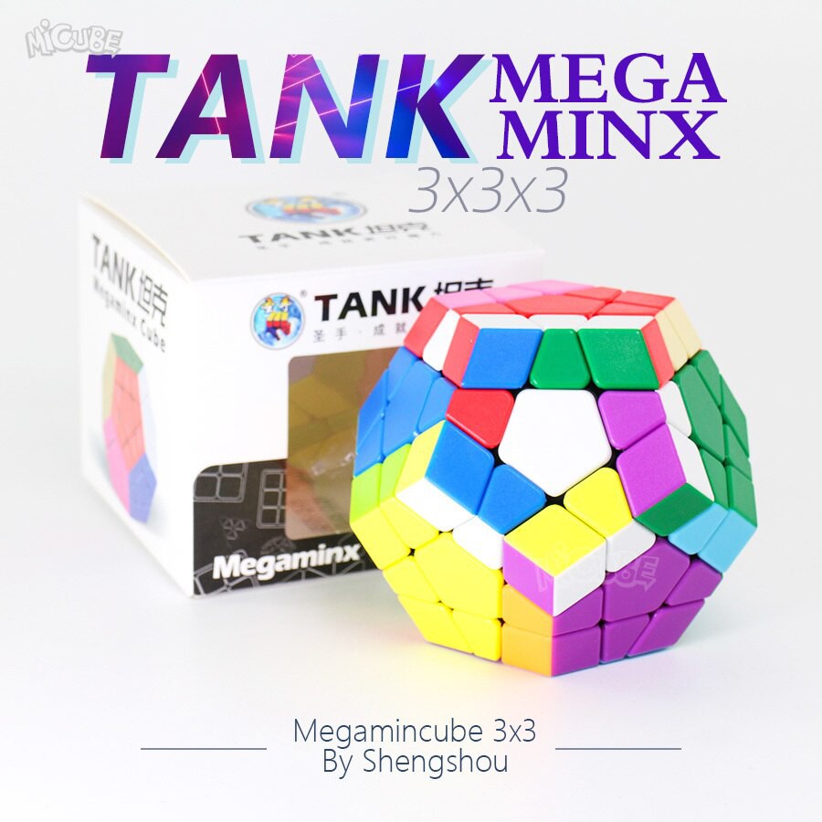 ShengShou Tank Megaminx Rubik Biến Thể 12 Mặt