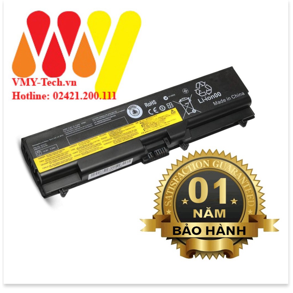 ✡️ Pin laptop Lenovo Thinkpad L410 L420 L430 L510 L520 L530 SL410 SL530