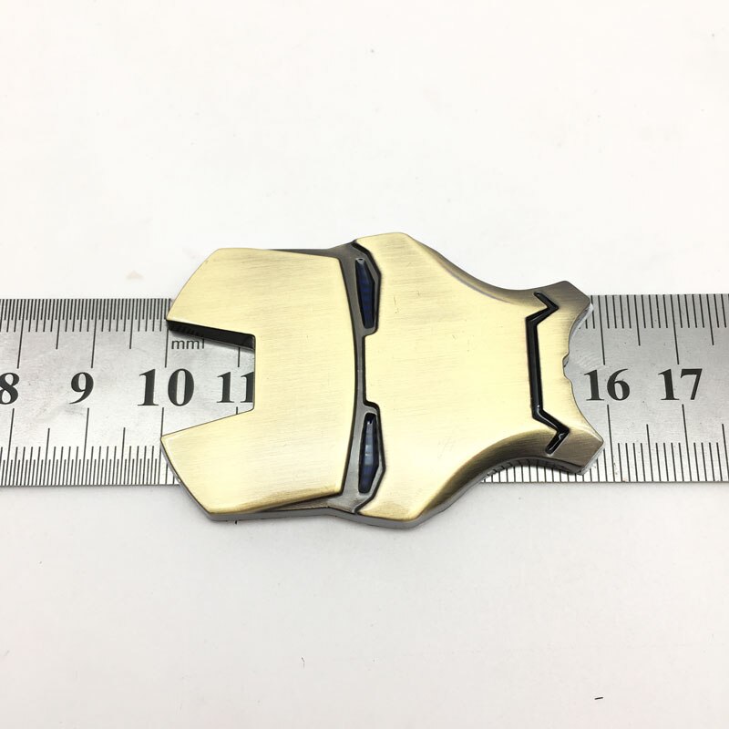 Miếng Dán Trang Trí Xe Hơi / Xe Máy Hình iron man Bằng Kim Loại chrome