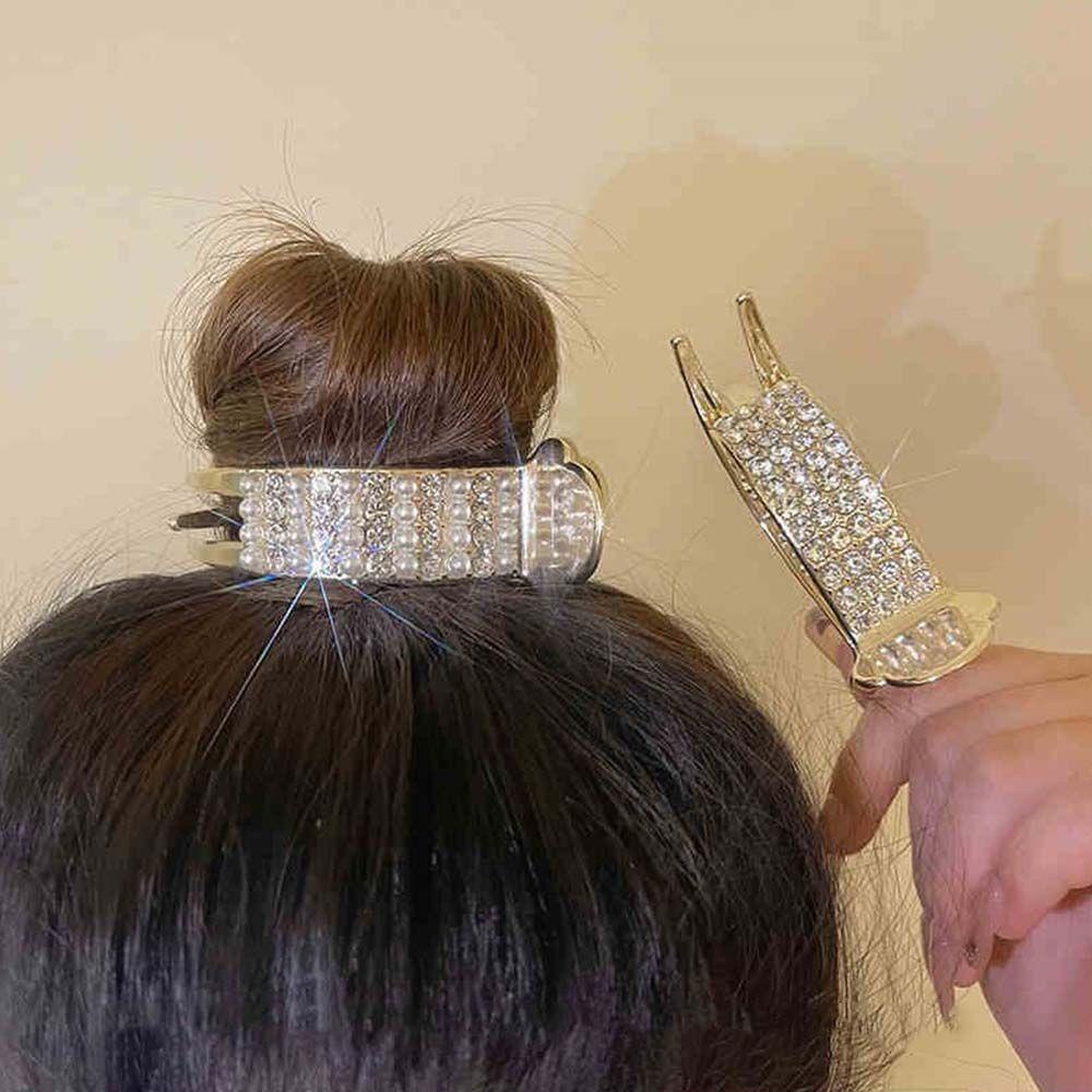 Kẹp Tóc Càng Cua Bằng Hợp Kim Sang Trọng Thời Trang Mùa Hè Cho Nữ