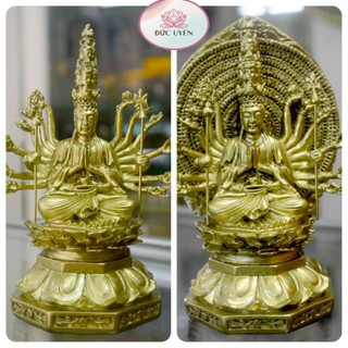 Tượng Ngài Thiên Thủ Thiên Nhãn Quan Thế Âm Bồ Tát(cao16cm)-6 Mẫu