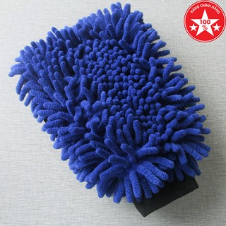 Găng tay rửa xe đa năng 4IO Car Wash Glove xanh xám (1 chiếc)