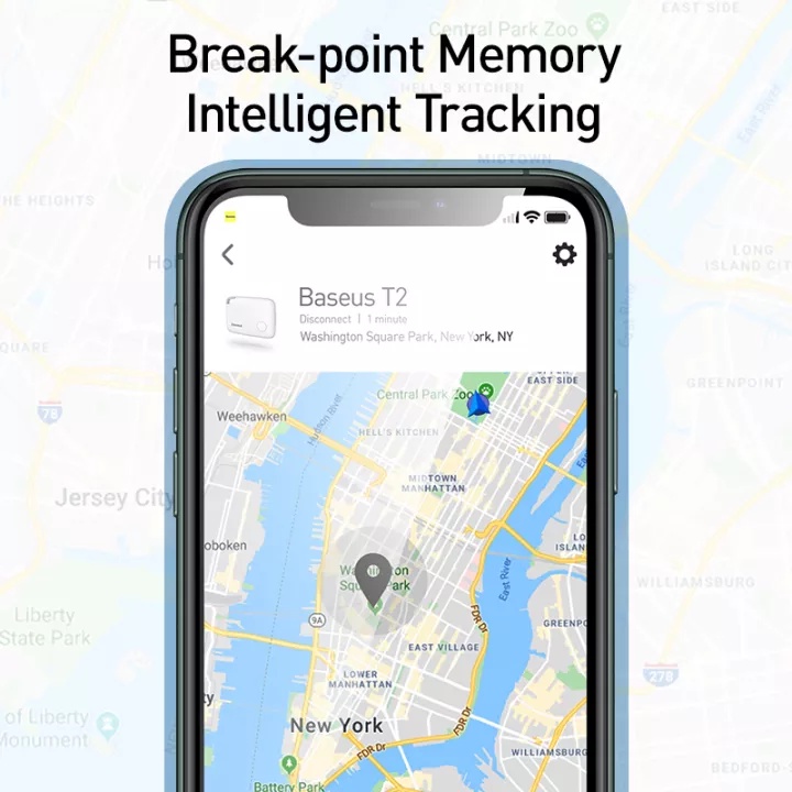 Tag Bluetooth thông minh Baseus T2 Pro Smart Device Tracker chống thất lạc đồ dùng
