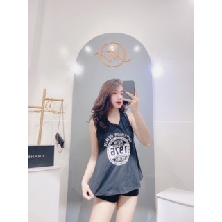 Đồ bộ ba lỗ chất thun giấy mặc mát