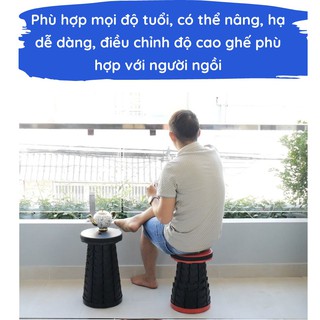 GHẾ XẾP STOOL 9 nấc