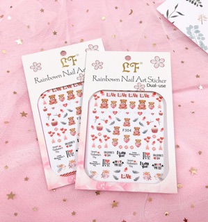 DÁN MÓNG - NAIL STICKER hình siêu dễ thương