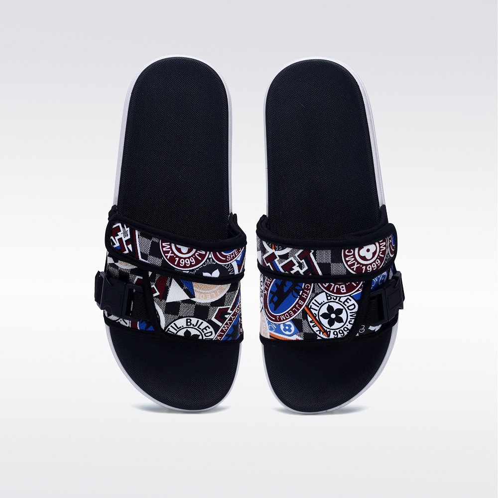 Dép nam nữ - Pattern strap slides - PSS002