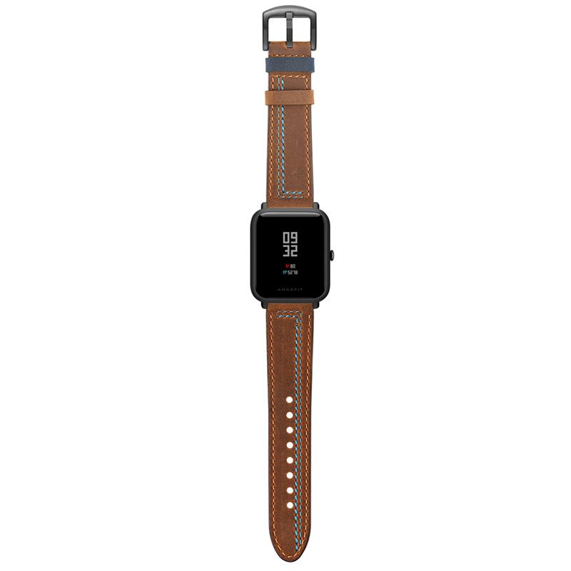 Sale 70% Phụ kiện dây đeo bằng da chính hãng Huami Amazfit GTS, Brown Giá gốc 347,000 đ - 81B166