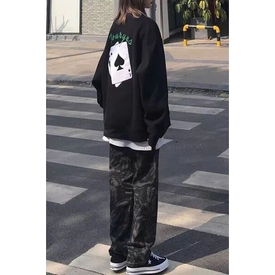Áo Sweater JL Oversize Black Jack, JACKLANE, Áo nỉ chui đầu Unisex Jack Lane | BigBuy360 - bigbuy360.vn