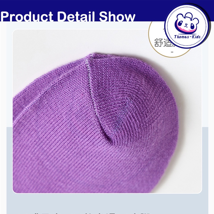 [THOMAS Kids] 5 Đôi Vớ Thời Trang Họa Tiết Hoạt Hình Siêu Nhân Cho Bé Trai 1-11 Tuổi