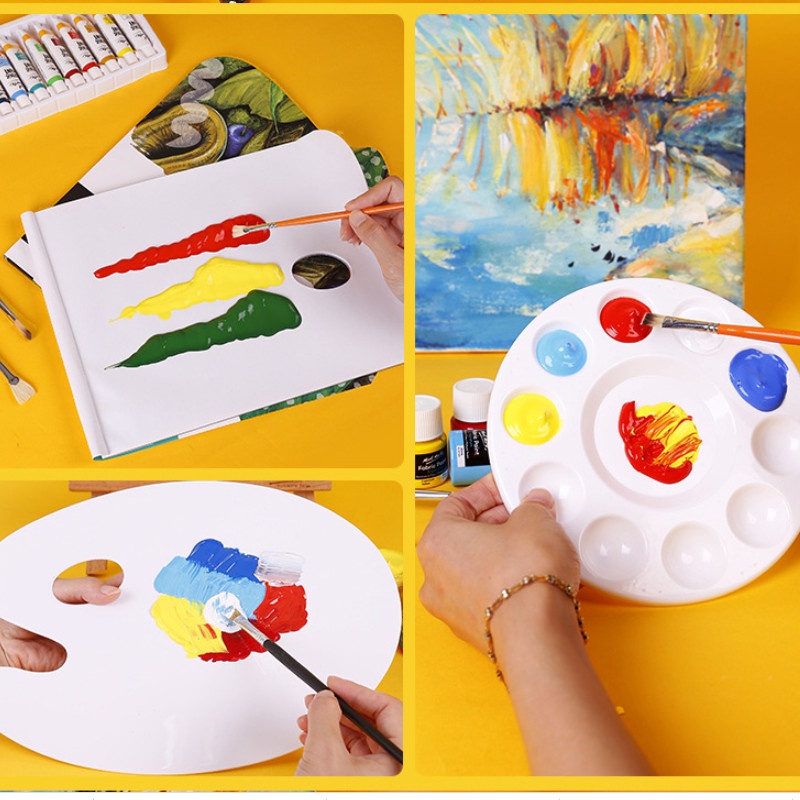 Khay Bảng pha màu -  Palette - Bảng màu