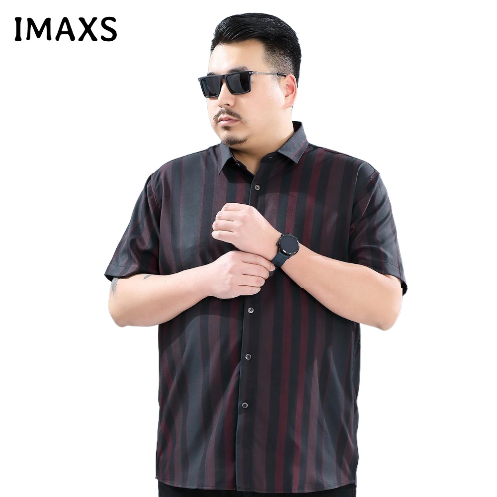 Áo Sơ Mi Tay Ngắn Plus Size Cho Nam 60-175KG