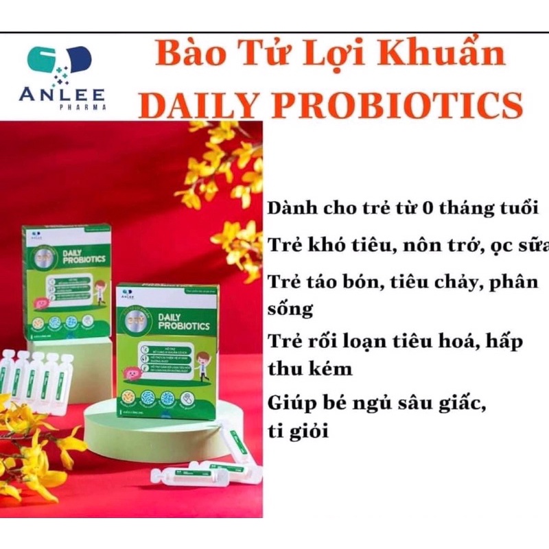 Combo ( Men vi sinh Daily Probiotics - Enzyme kids)- Miễn phí ship