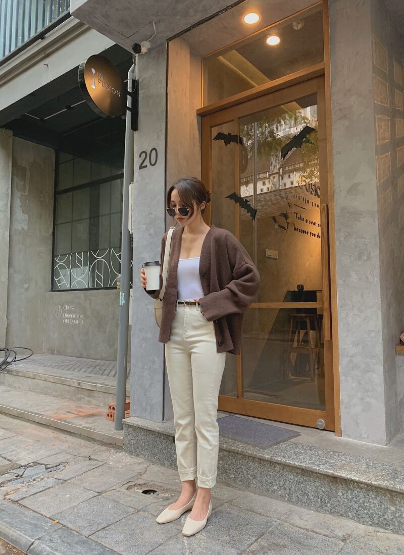 Quần jeans xuông slim Q-7673