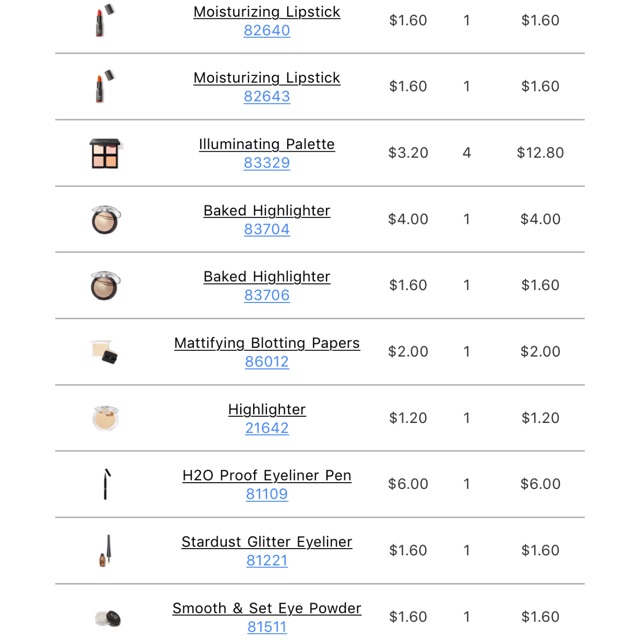 [Trả order k dư] Đồ trang điểm ELF