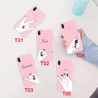 Ốp điện thoại mềm trong suốt in hình bàn tay 31GT cho Samsung Galaxy A31 A51 A12 A90 A91 A50 A50S A70 A70S A60