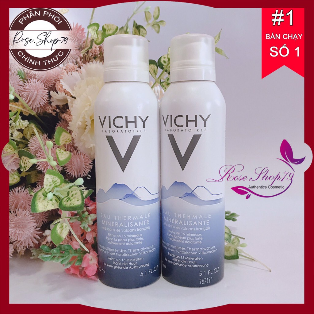 Xịt khoáng dưỡng da Vichy Mineralizing Thermal Water 50-150-300ml