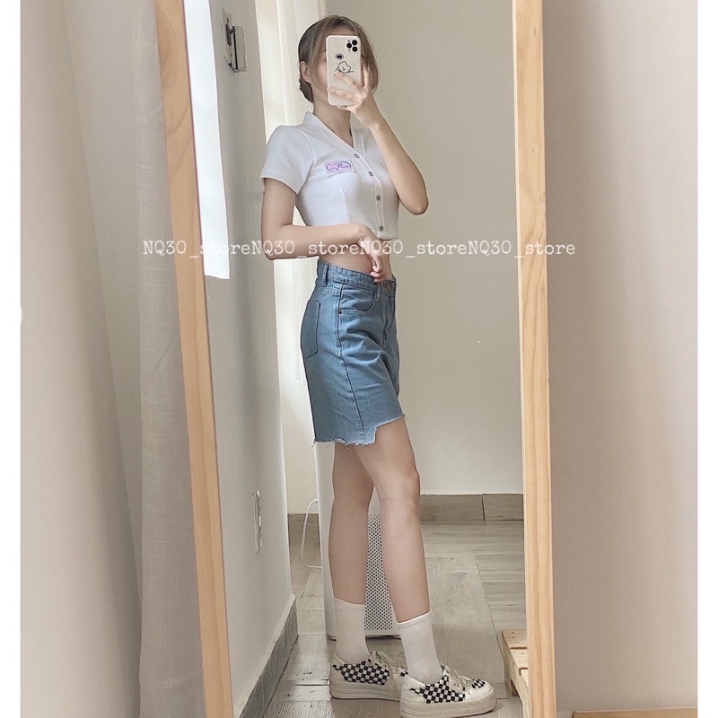 ÁO CROPTOP BAE FOM NGẮN CỰC XINH / ÁO XINH CÔNG CHÚA M16