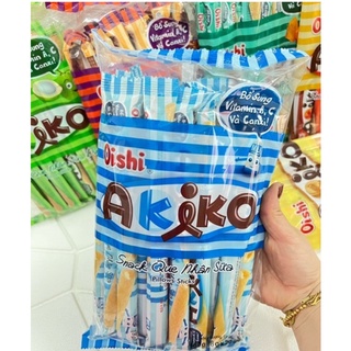 Bánh que Akiko /Snack que nhân Oishi Akiko gói 160 gr nhiều vị