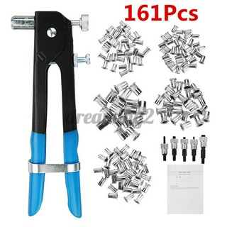 Bộ 161 Đinh Tán M3-M8 Kèm 2 Đai Ốc Chuyên Dụng