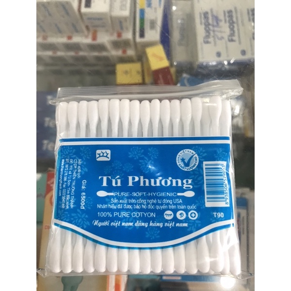 TĂM BÔNG GÓI CAO CẤP CHO NGƯỜI LỚN - QUE NHỰA VÀ GỖ