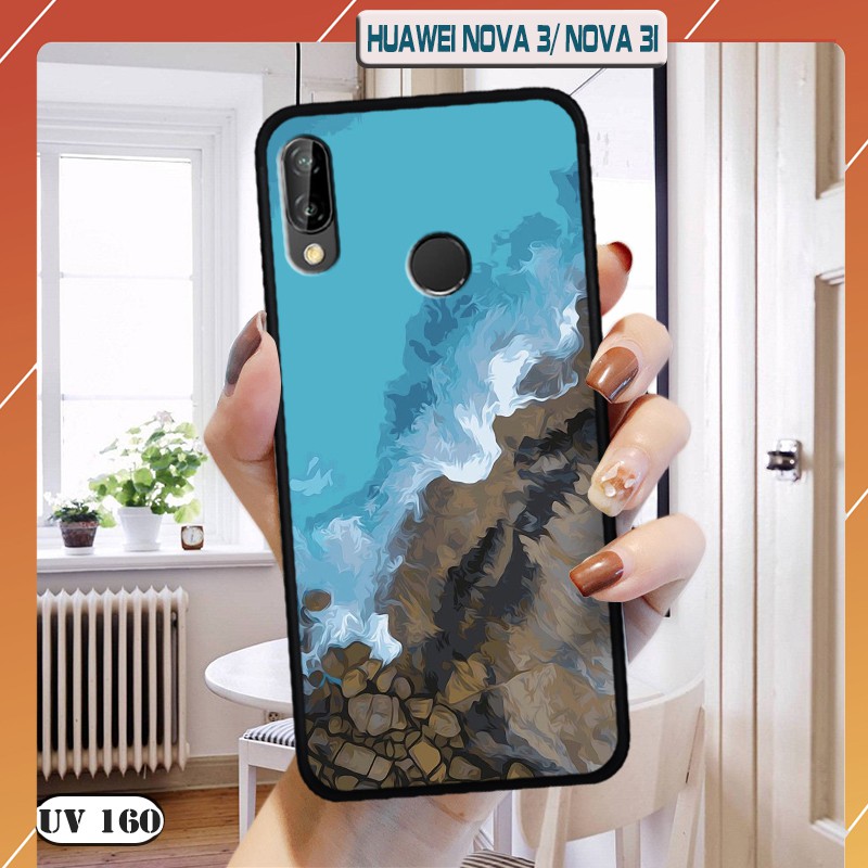 Ốp lưng nhám Huawei nova 3 / nova 3i - in hình