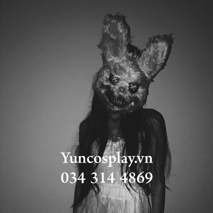 Mặt nạ gấu thỏ kinh dị hóa trang Halloween | BigBuy360 - bigbuy360.vn