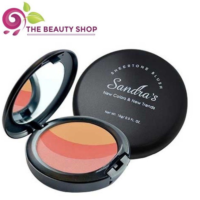 Phấn má hồng hút dầu siêu mịn SANDRA's từ Hàn Quốc
