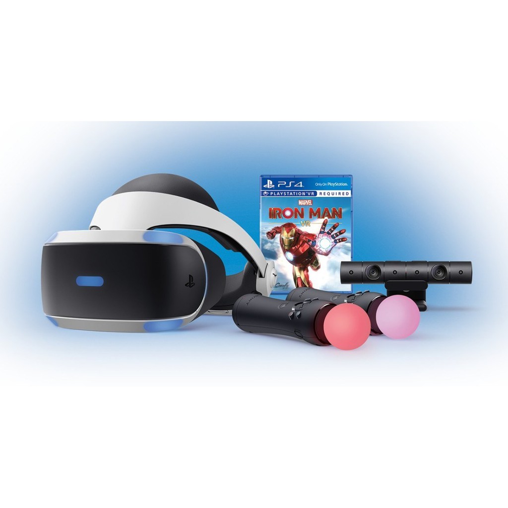 Bộ Kính Thực Tế Ảo PSVR Iron Man Bundle - Hàng Chính Hãng