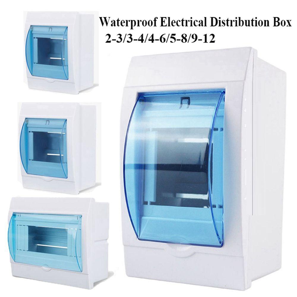 CONOPERY Hộp Phá Vỡ Mạch Điện 2-3 / 3-4 / 4-6 / 5-8 / 9-12 Cách Bằng Nhựa Trong Suốt Chống Thấm Nước