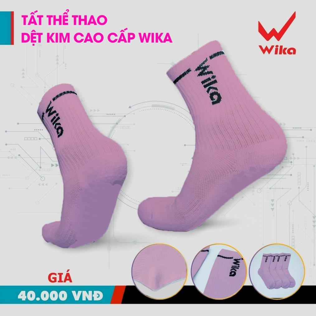 Tất vớ dệt kim chính hãng Wika - dành cho thể thao, bóng đá, bóng chuyền, thời trang, nam nữ. Thương hiệu Nike, Adidas.