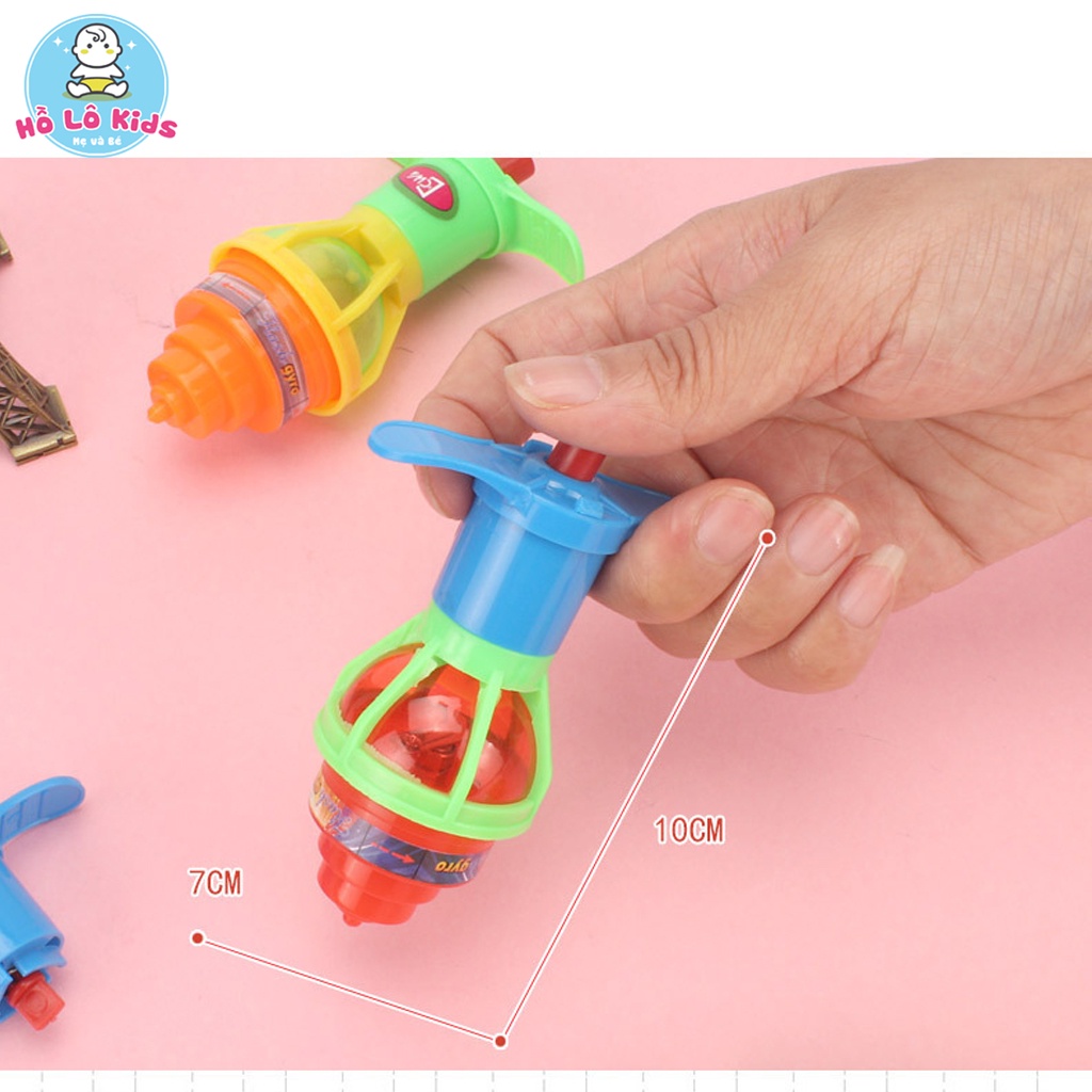 Con quay có đèn phát sáng cù quay cho bé dễ thương Hồ Lô Kids