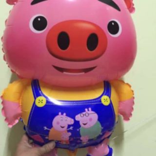 Combo 100 bóng bay hình con lợn