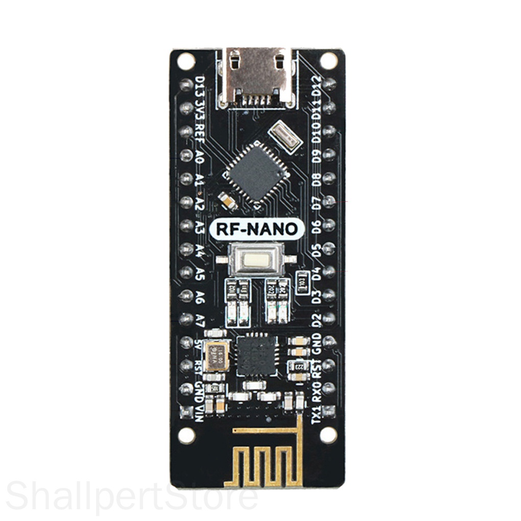 Integrated Circuit IC RF-nano Integrated NRF24L01 Wireless Module Micro USB Port Nano Board ShallpertStore