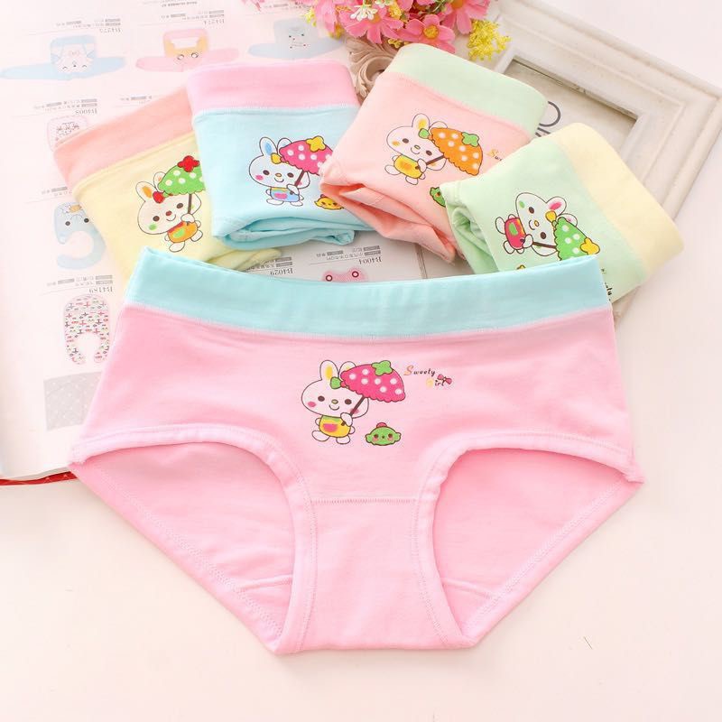 COMBO 4 Quần lót trẻ em chất cotton 100% (QC27)