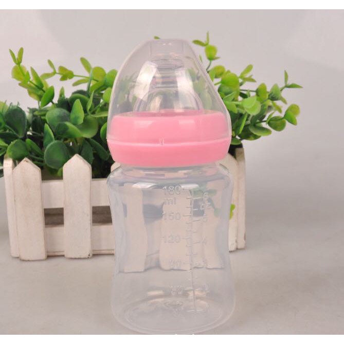 Bình sữa cổ rộng Baby Age 180ml