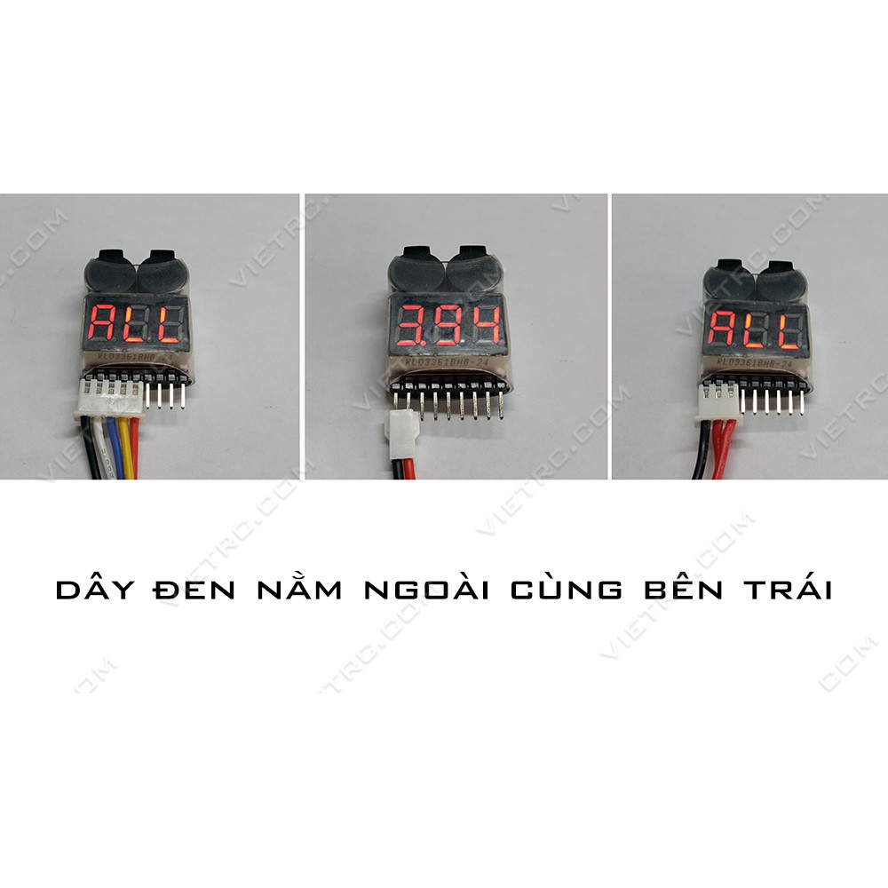 [VIETRC] Báo pin (Đồng hồ đo pin)