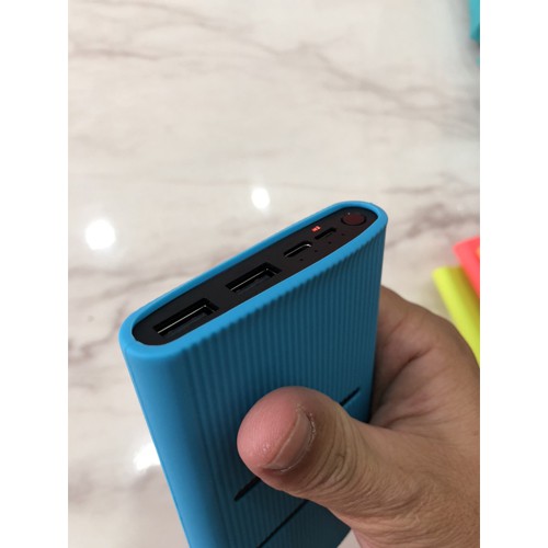 Bao Ốp Silicon Bảo Vệ Pin Sạc Dự Phòng Xiaomi Gen 3 10000mAh